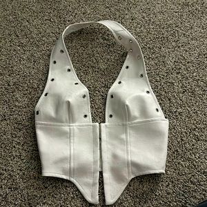 Princess Polly, white corset